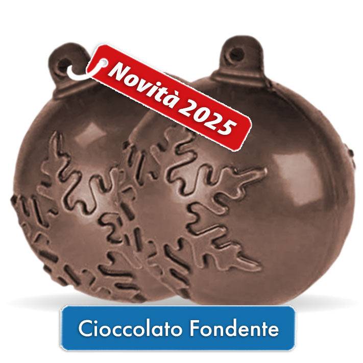 Palle di Natale fondente – confezione 2 pezzi – regali solidali ENEA