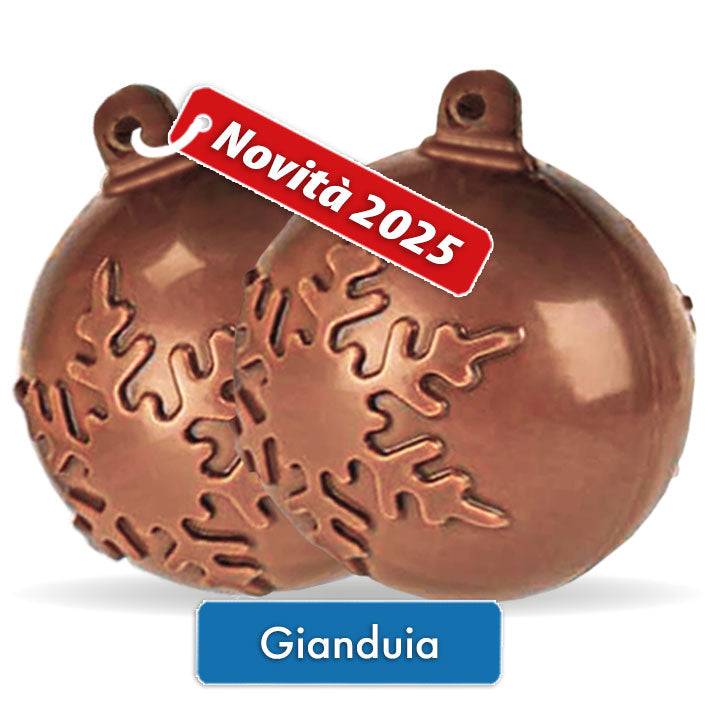 Palle di Natale gianduia – confezione 2 pezzi – regali solidali ENEA