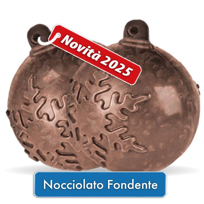 Palle di Natale fondente con nocciole – conf. 2 – ENEA"