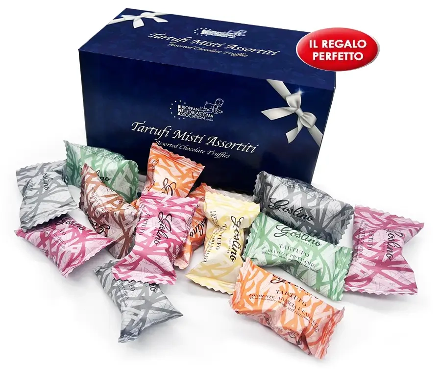 Tartufi artigianali misti – 300 g – confezione solidale ENEA